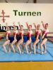 Unser Team beim Wettkampf in Leimen: Paula, Lina S., Julia, Mona, Lina B. und Milena.