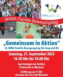 WiWa Bewegungstag 2025 - Plakat